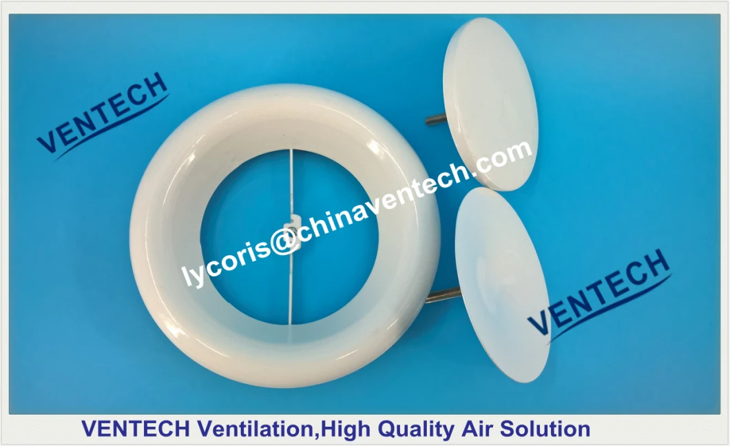 Round Diffuser Ceiling Air Conditioning Ventilation Exhaust Supply Disc Valve Diffuser